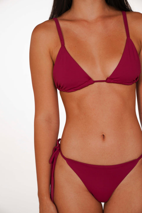 Calcinha Marsala Amarração